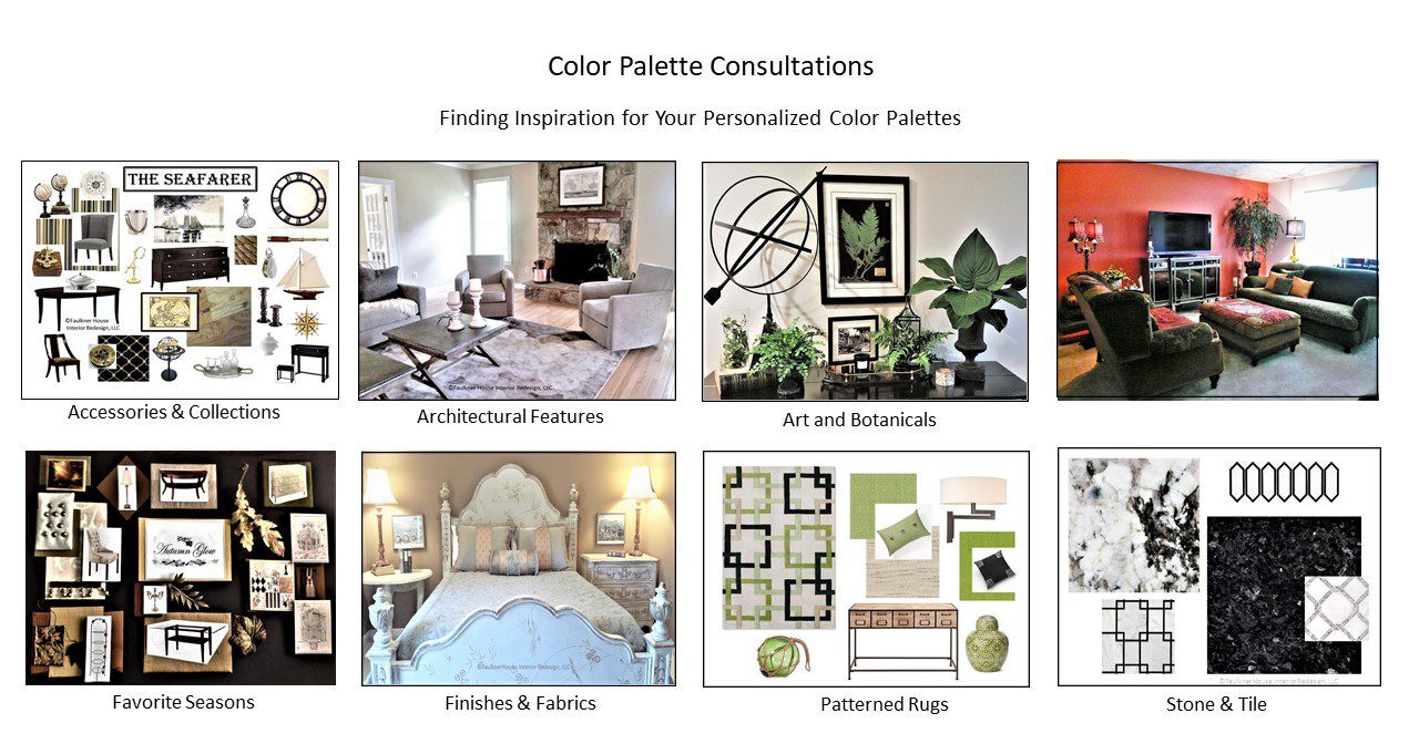 Color Palette Consultations for web site