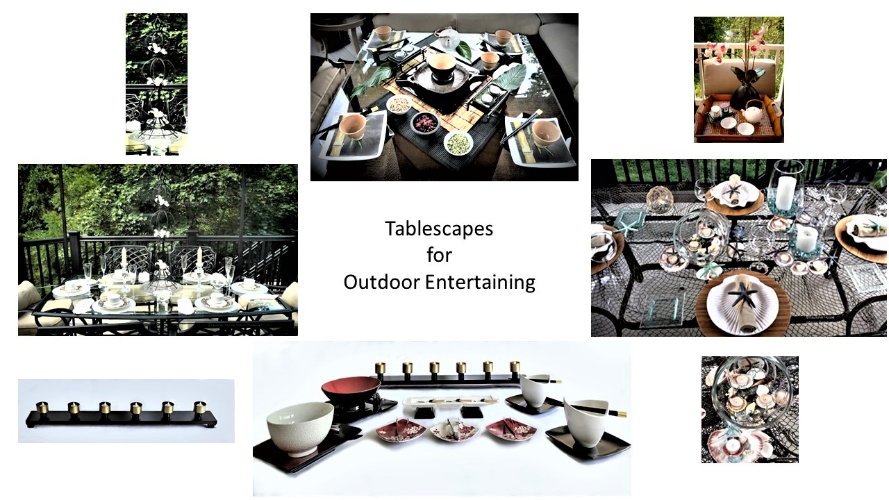 Tablescapes for Outdoor Entertaining